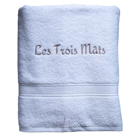 Linge de toilette personnalisé pour une maison
