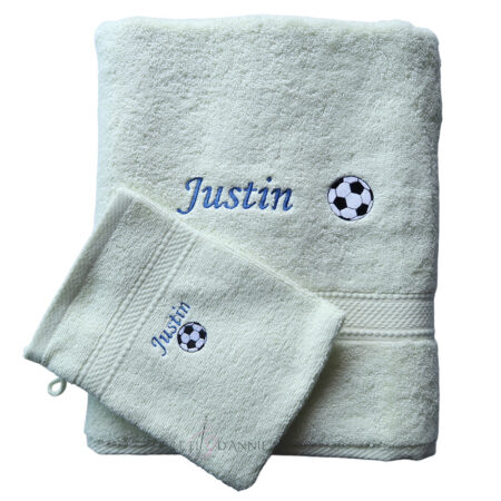Ensemble de toilette pour un footballeur