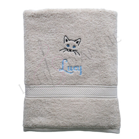 Cadeau avec chat et prénom