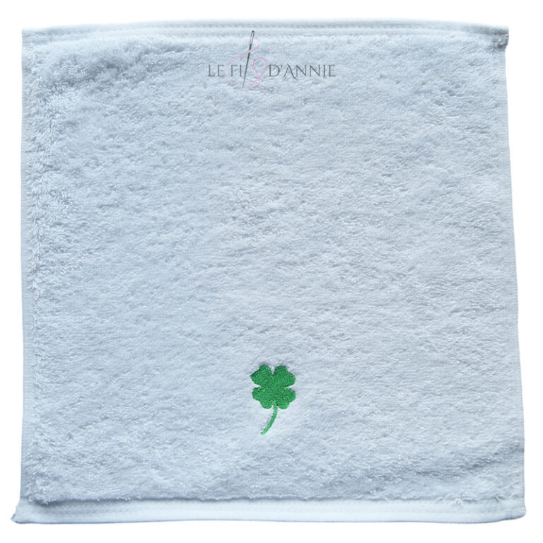 Serviette D'invité Personnalisable KIDDI-MEDIA - 30x50cm - 500g/m² 100% Coton - Broderie Nom