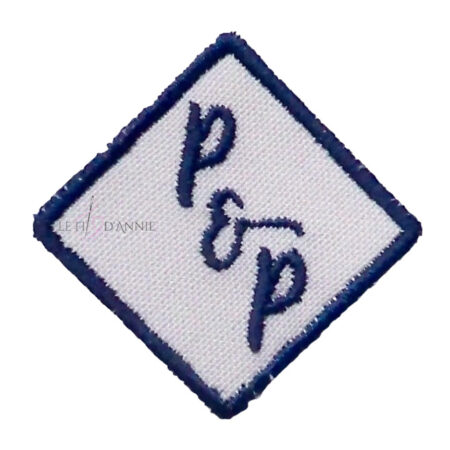 Patch losange pour cravate ou robe de mariée