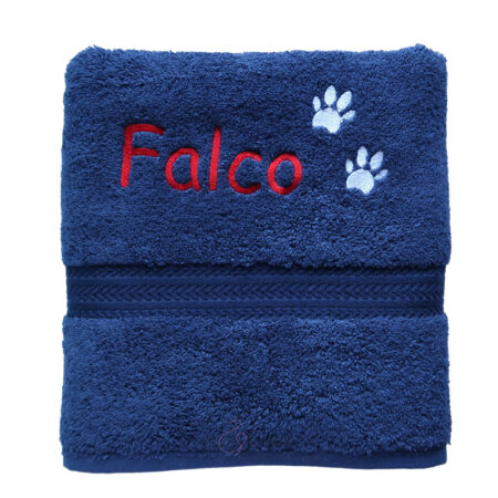 Serviettes personnalisée pour essuyer un chien