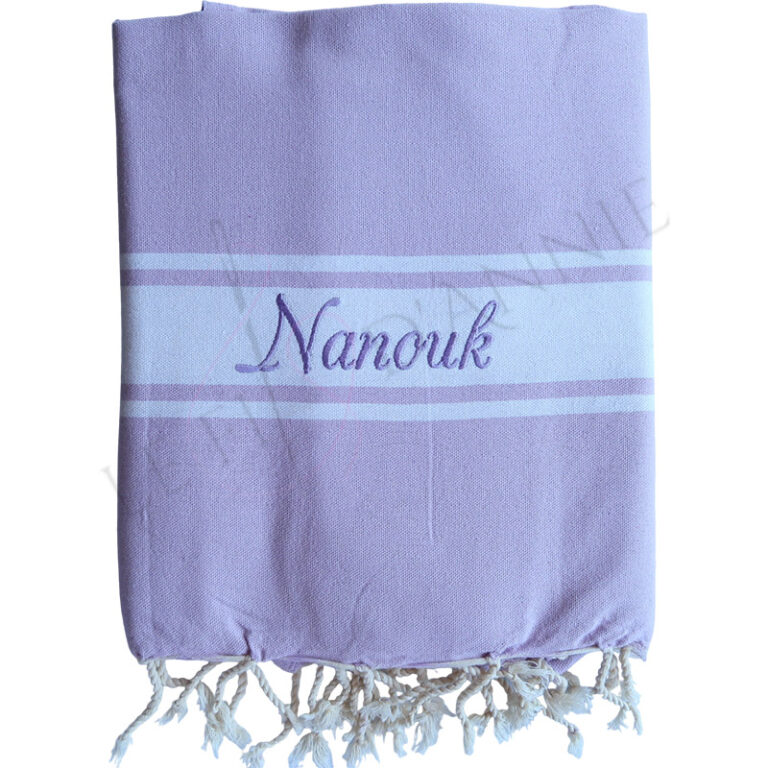 Botte De Noël Avec Père Noël En Lin Personnalisée - Au Fil Du Génie