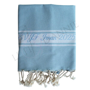 Cadeau EVJF, fouta personnalisée