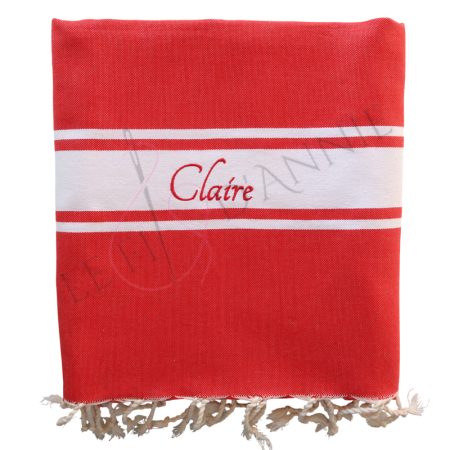 fouta tunisienne avec prénom